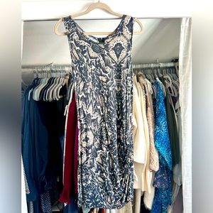 Haute Hippie Snakeskin print Mini Dress, Size Large